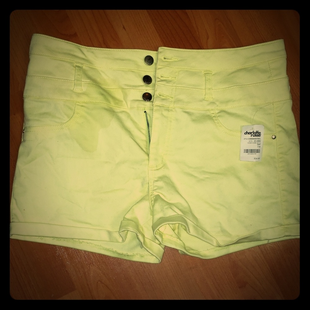 NWT Young girls sz 14 shorts by Charlotte Russe